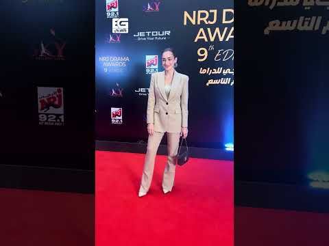 ترفيه: #امينة_خليل من حفل #كاس_إنرجي_للدراما